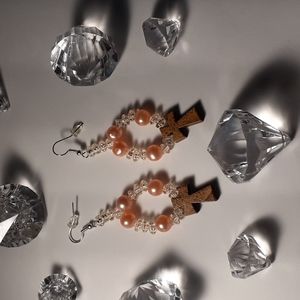 Diamond Bella Handcrafted Fashion earrings. Be u, express yourself!